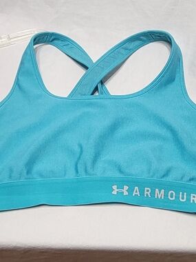 Under Armour Crossback Sports Bra Blue  XL